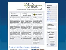 Tablet Screenshot of anelloconsulting.com
